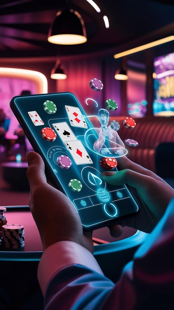 javabetsports mobile app interface showing Liga 1 sportsbook and live casino sections